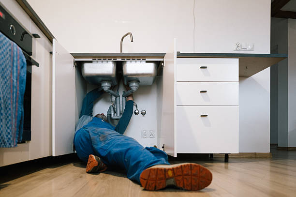 Professional Drain Cleaning technician working in West Point, KY